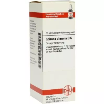 Spiraea Ulmaria D6 atšķaidījums (20 ml) Spiraea Ulmaria D6 atšķaidījums (20 ml)