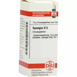 SPONGIA D 5 lodītes, 10 g