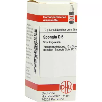 SPONGIA D 5 lodītes, 10 g