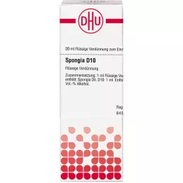 SPONGIA D 10 atšķaidījums, 20 ml