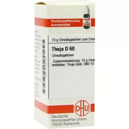 DHU Thuja D 60 lodītes, 10 g