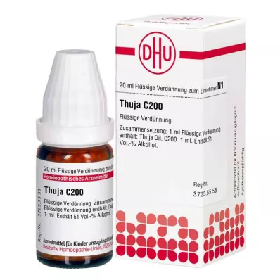 Thuja C200 atšķaidījums (20 ml) Thuja C200 atšķaidījums (20 ml)