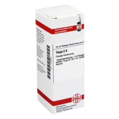 DHU Thuja C 6 Atšķaidījums, 20 ml