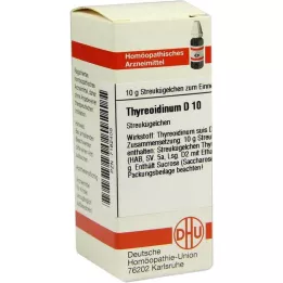 THYREOIDINUM D 10 globules, 10 g