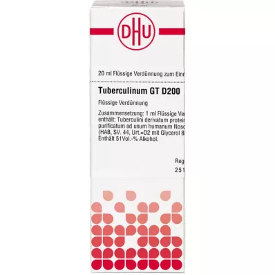 TUBERCULINUM GT D 200 atšķaidījums, 20 ml