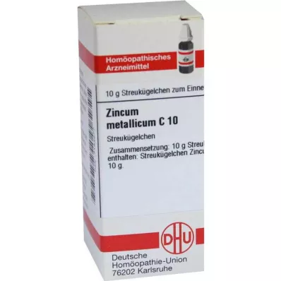ZINCUM METALLICUM C 10 lodītes, 10 g ZINCUM METALLICUM C 10 lodītes, 10 g