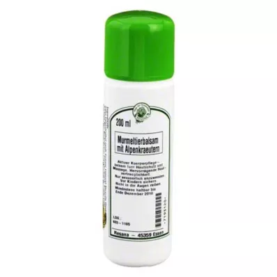 MURMELTIER BALSAM ar Alpu garšaugiem, 200 ml