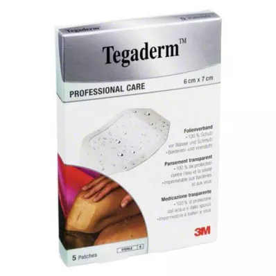 TEGADERM 3M plēve 6x7 cm 1624NP, 5 gab TEGADERM 3M plēve 6x7 cm 1624NP, 5 gab