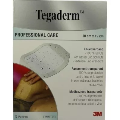 TEGADERM 3M plēve 10x12 cm 1626NP, 5 gab