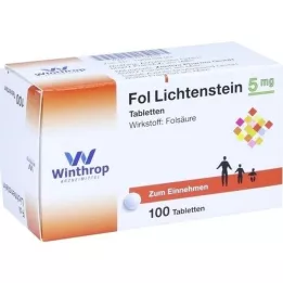 FOL Lichtenstein 5 mg tabletes, 100 gab