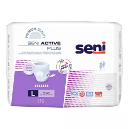 SENI Active Plus inkontinences apakšbikses vienreizlietojamas L, 10 gab