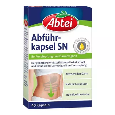 Abtei caurejas kapsulas SN kapsulas, 40 gab