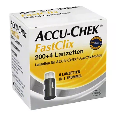 ACCU-CHEK FastClix lancetes, 204 gab ACCU-CHEK FastClix lancetes, 204 gab