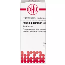 ACIDUM PICRINICUM D 30 bumbiņas, 10 g