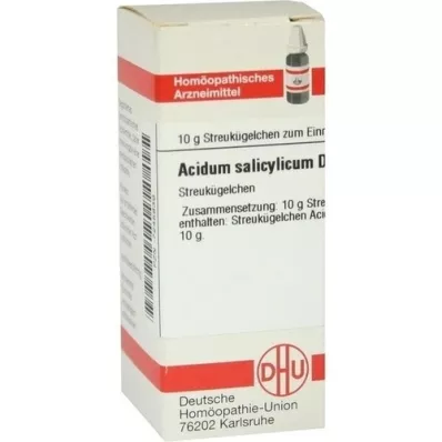 ACIDUM SALICYLICUM D 4 globules, 10 g