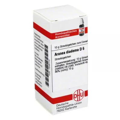 ARANEA DIADEMA D 6 lodītes, 10 g ARANEA DIADEMA D 6 lodītes, 10 g