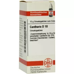 DHU Cantharis D 10 lodītes, 10 g