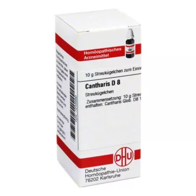 CANTHARIS D 8 globules, 10 g CANTHARIS D 8 globules, 10 g