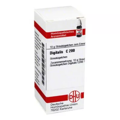DIGITALIS C 200 bumbiņas, 10 g