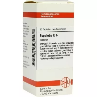 ESPELETIA D 6 tabletes, 80 kapsulas