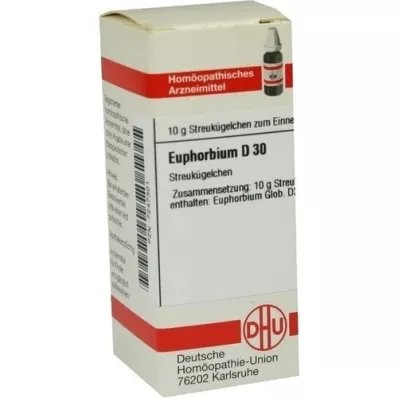 EUPHORBIUM D 30 bumbiņas, 10 g