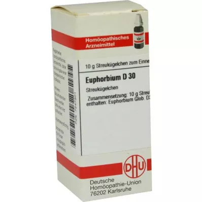 EUPHORBIUM D 30 bumbiņas, 10 g EUPHORBIUM D 30 bumbiņas, 10 g