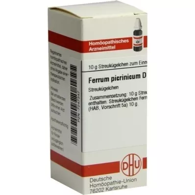 FERRUM PICRINICUM D 12 bumbiņas, 10 g