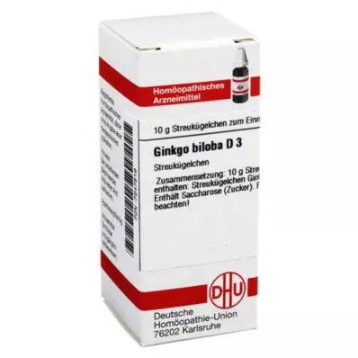 DHU Ginkgo biloba D 3 lodītes, 10 g DHU Ginkgo biloba D 3 lodītes, 10 g