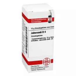 JABORANDI D 4 globules, 10 g
