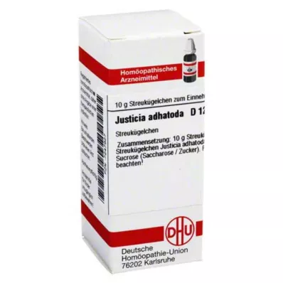 DHU Justicia adhatoda D 12 lodītes, 10 g