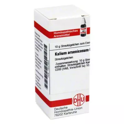 KALIUM ARSENICOSUM C 200 bumbiņas, 10 g KALIUM ARSENICOSUM C 200 bumbiņas, 10 g