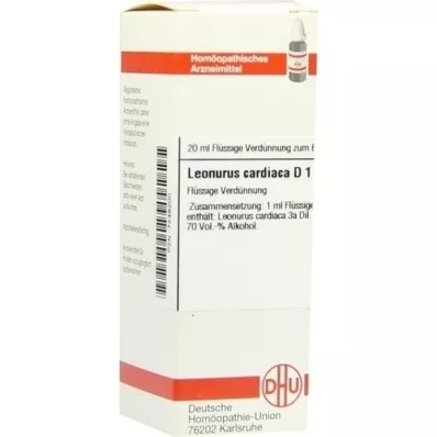 LEONURUS CARDIACA D 1 atšķaidījums, 20 ml