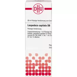 LESPEDEZA CAPITATA D 6 atšķaidījums, 20 ml