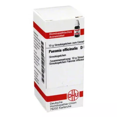 DHU Paeonia officinalis D 6 lodītes, 10 g