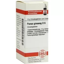 PANAX GINSENG D 6 lodītes, 10 g