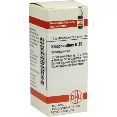 STROPHANTHUS D 30 bumbiņas, 10 g