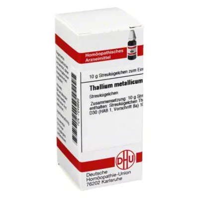 DHU Tallium metallicum D 30 lodītes, 10 g DHU Tallium metallicum D 30 lodītes, 10 g
