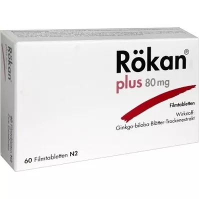 RÖKAN Plus 80 mg apvalkotās tabletes, 60 gab