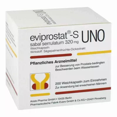 Eviprostat-S Sabal serrulatum 320 Uno (200 gab.)