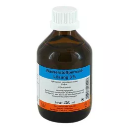 WASSERSTOFFPEROXID 3% Ph.Eur. šķīdums, 250 ml