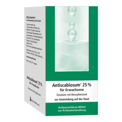 ANTISCABIOSUM 25% emulsija, 200 g ANTISCABIOSUM 25% emulsija, 200 g