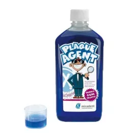 MIRADENT Plākšņu testa šķīdums Aktīvs, 500 ml