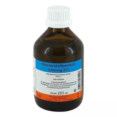WASSERSTOFFPEROXID 3% Ph.Eur. šķīdums, 1 litrs