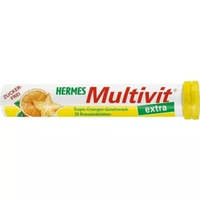 HERMES Multivit extra putojošas tabletes, 20 gab