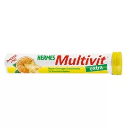 HERMES Multivit extra putojošas tabletes, 20 gab