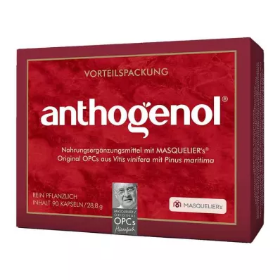 OPC ORIGINAL Masqueliers Anthogenol kapsulas, 90 kapsulas OPC ORIGINAL Masqueliers Anthogenol kapsulas, 90 kapsulas