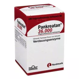 PANKREATAN 36 000 kuņģimizturīgu cieto kapsulu, 100 gab