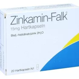 ZINKAMIN Falk 15 mg cietās kapsulas, 20 gab