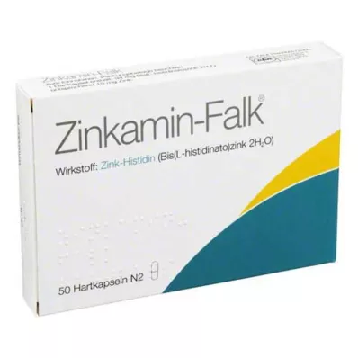 Zincamine Falk cietās kapsulas, 50 gab Zincamine Falk cietās kapsulas, 50 gab