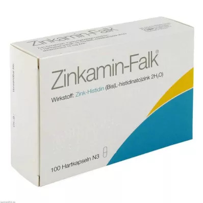 Zincamine Falk cietās kapsulas, 100 gab